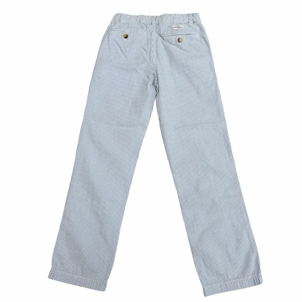 Vineyard Vines Boys Striped Seersucker Breaker Pants Size 14